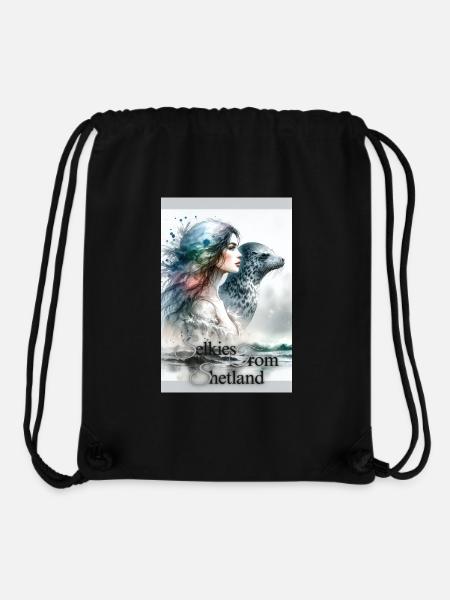 Selkies from Shetland - Stanley/Stella Recycled Gym Bag - black