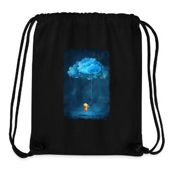 Cloud Balloon Boy - Stanley/Stella Recycled Gym Bag - black - Front