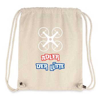 Adler der Lüfte - Stanley/Stella recycelter Gym Bag - Naturweiß - Vorne