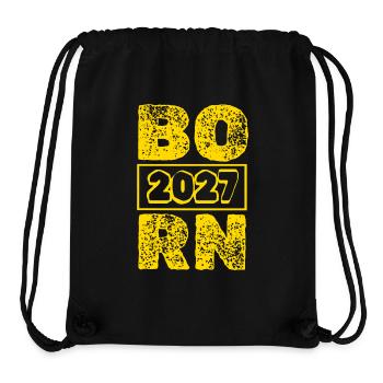 2027 - Stanley/Stella Recycled Gym Bag - black - Front