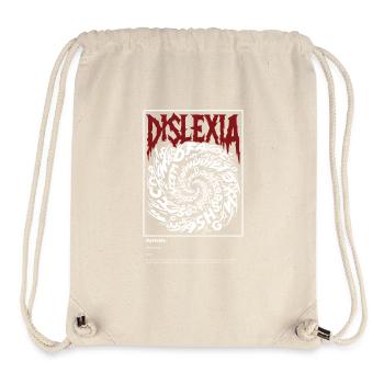 Legasthenie-Bewusstseinsspirale Design - Stanley/Stella recycelter Gym Bag - Naturweiß - Vorne