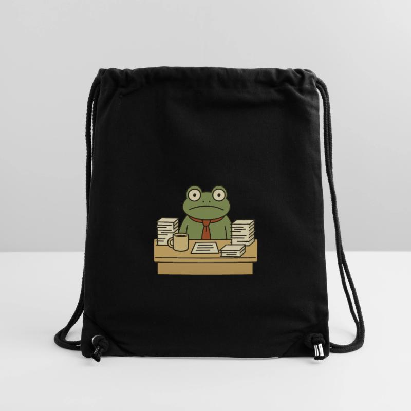 Grenouille d’affaires Sac à cordon recyclé Stanley/Stella