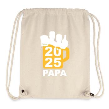 Bier Liga Logo Maßkrug Vatertag 2025 Papa 2 - Stanley/Stella recycelter Gym Bag - Naturweiß - Vorne
