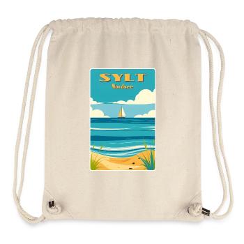 Sylt North Sea - Stanley/Stella Recycled Gym Bag - natural - Front
