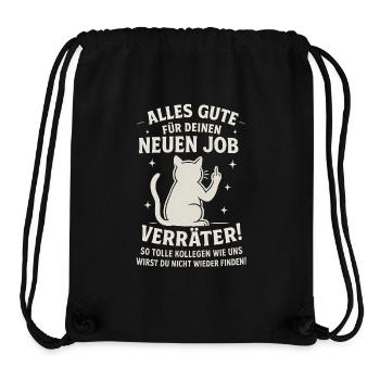 Colleagues Farewell Colleague Job Change - Stanley/Stella Recycled Gym Bag - black - Front