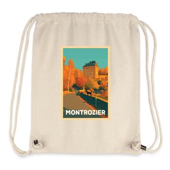 Montrozier, a village in France - Stanley/Stella Recycled Gym Bag - natural - Front