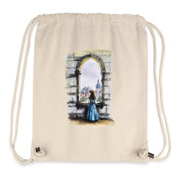 Fairytale Castle Window Dream - Stanley/Stella Recycled Gym Bag - natural - Front