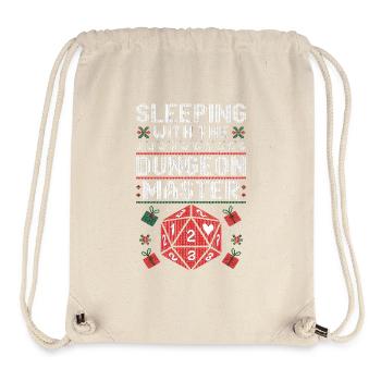Sleeping with the DM - Funny D'n'D - Stanley/Stella Recycled Gym Bag - natural - Front