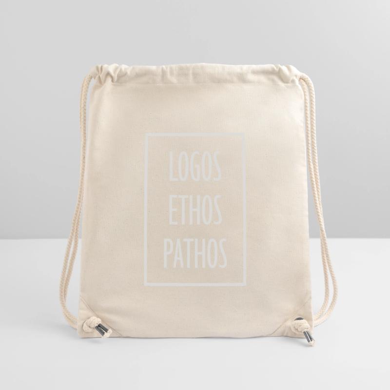 Logos Ethos Pathos Rhetoric Philosophy Student Stanley/Stella Recycled Gym Bag