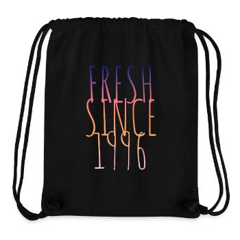 Vintage 1996 - Stanley/Stella recycelter Gym Bag - Schwarz - Vorne