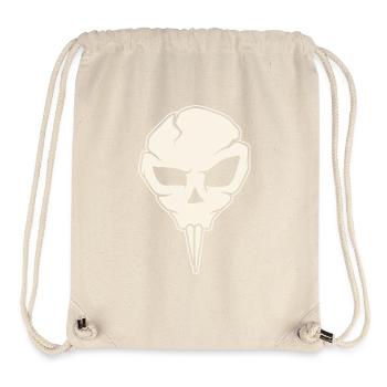 Nosferatu Totenkopf - Stanley/Stella recycelter Gym Bag - Naturweiß - Vorne