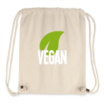 t-shirt végétalien - Sac à cordon recyclé Stanley/Stella - blanc naturel - Devant
