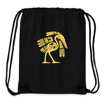Oiseau mexicain - Sac à cordon recyclé Stanley/Stella - noir - Devant