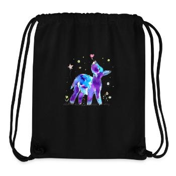 Gute Laune Esel - Stanley/Stella recycelter Gym Bag - Schwarz - Vorne