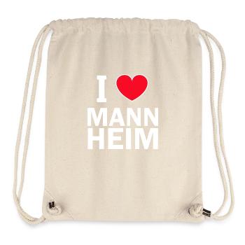 Mannheim Monnem Mannheimat - Stanley/Stella recycelter Gym Bag - Naturweiß - Vorne