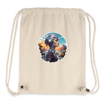 Science Fiction Fantasy - Stanley/Stella recycelter Gym Bag - Naturweiß - Vorne