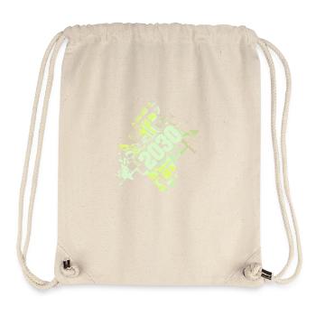 Birthday 2030 - Stanley/Stella Recycled Gym Bag - natural - Front