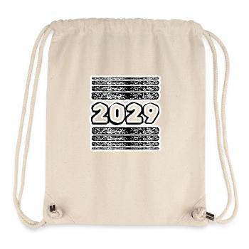 2029 - Stanley/Stella recycelter Gym Bag - Naturweiß - Vorne