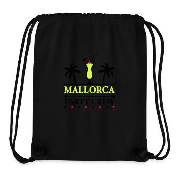mallorca party crew - Stanley/Stella recycelter Gym Bag - Schwarz - Vorne