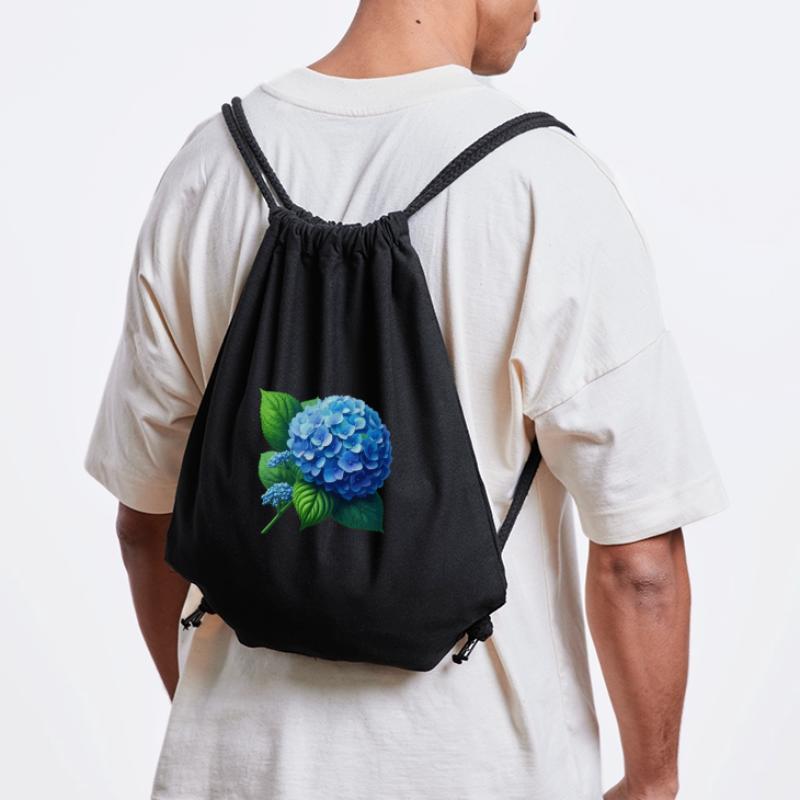 Hydrangea blue Stanley/Stella Recycled Gym Bag