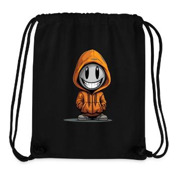 Laughter is healthy - Comicstyle - Stanley/Stella Recycled Gym Bag - black - Front
