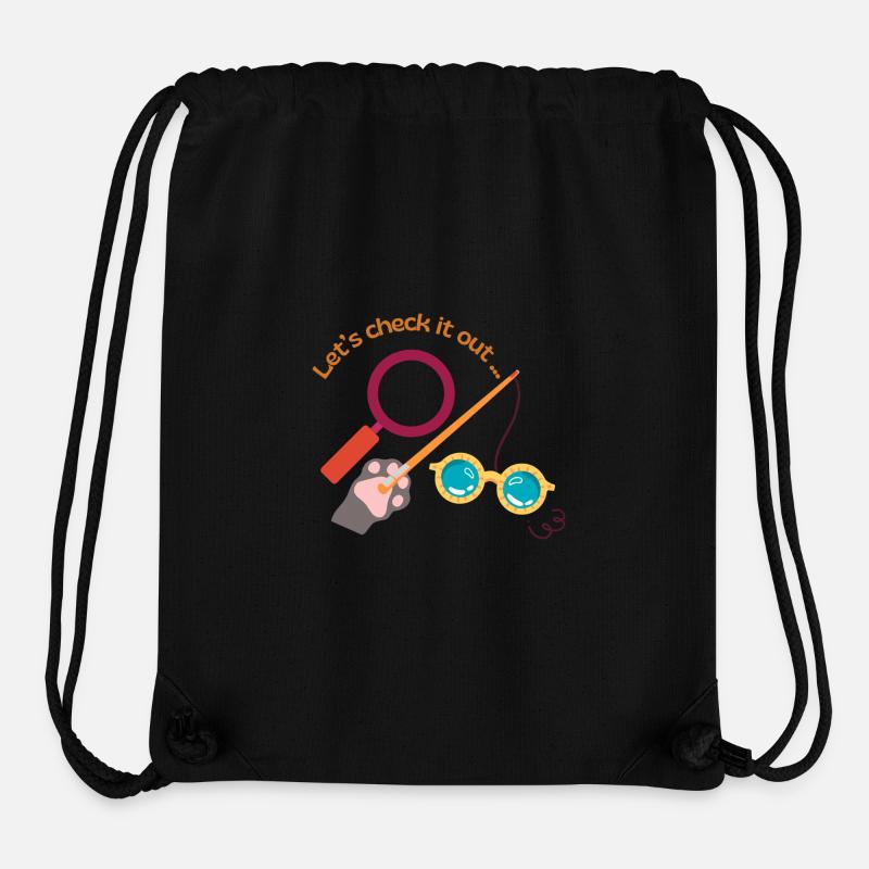 Let's check it out - Stanley/Stella recycelter Gym Bag - Schwarz