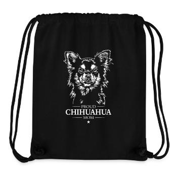 Chihuahua Mom Dog Dog Wilsigns - Stanley/Stella Recycled Gym Bag - black - Front