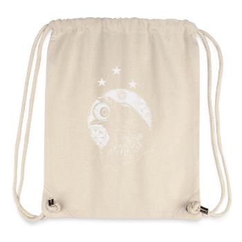 Black Raven - Stanley/Stella Recycled Gym Bag - natural - Front