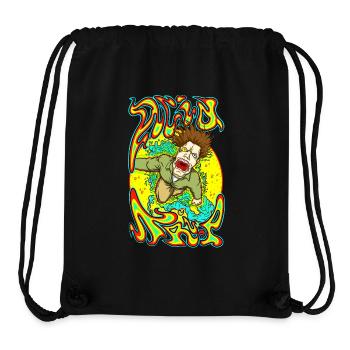 Acid-Trip - Stanley/Stella recycelter Gym Bag - Schwarz - Vorne
