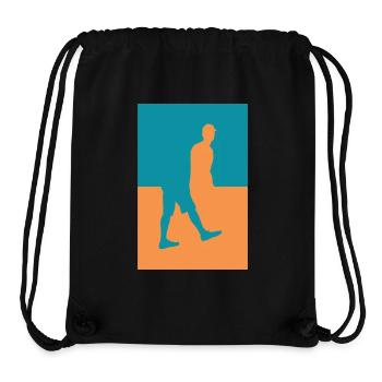 Body Divide in Half - Stanley/Stella Recycled Gym Bag - black - Front