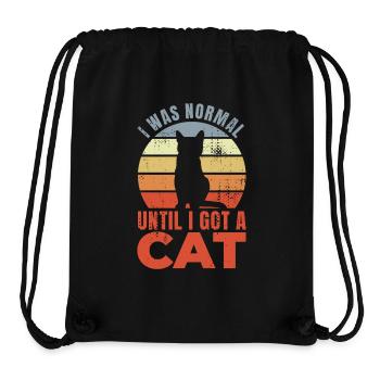 Funny Cat Jokes - Stanley/Stella Recycled Gym Bag - black - Front