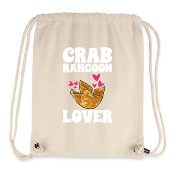 Krabben Rangoon Crabe Rangoon - Sac à cordon recyclé Stanley/Stella - blanc naturel - Devant