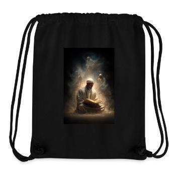 Divine Light of Reflection - Stanley/Stella Recycled Gym Bag - black - Front