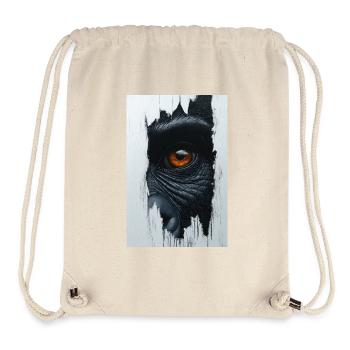 Piercing Primal Gaze - Stanley/Stella Recycled Gym Bag - natural - Front