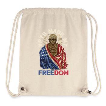 Veterans Day Für Republikaner - Stanley/Stella recycelter Gym Bag - Naturweiß - Vorne