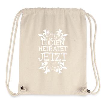 Heirat Lucien - Stanley/Stella recycelter Gym Bag - Naturweiß - Vorne