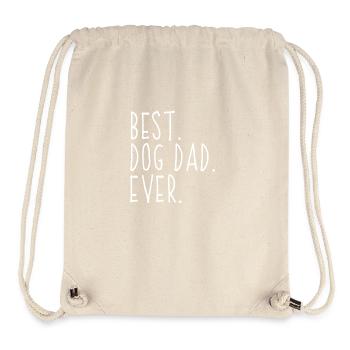 Hundepapa Hundeliebhaber - Stanley/Stella recycelter Gym Bag - Naturweiß - Vorne