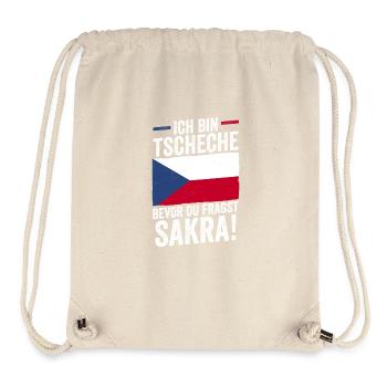 Tschechen Tschechisch Tschechien - Stanley/Stella recycelter Gym Bag - Naturweiß - Vorne