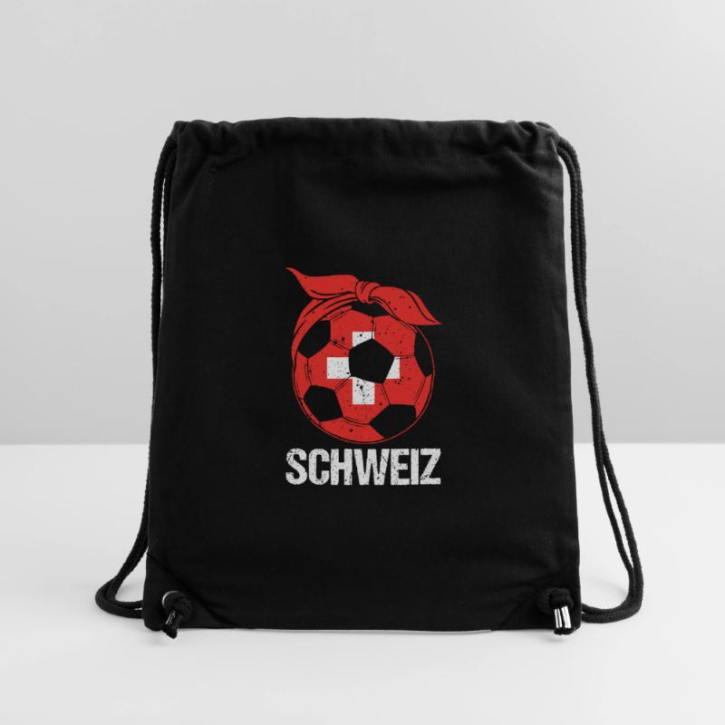 Schweizer Mama Mutter Schweiz Stanley/Stella recycelter Gym Bag
