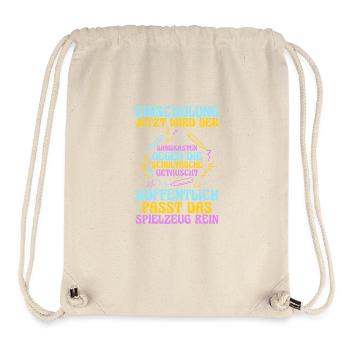 Kindergarten graduates school start school child enrollment - Stanley/Stella Recycled Gym Bag - natural - Front
