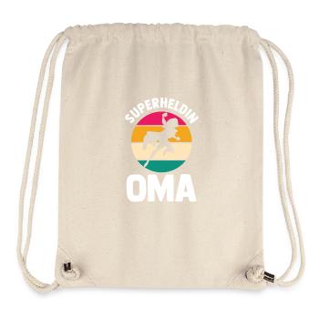 Großmutter Oma - Stanley/Stella recycelter Gym Bag - Naturweiß - Vorne