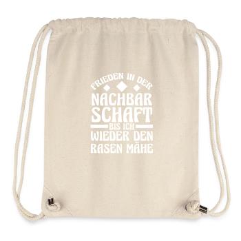 Nachbarschaft Bester Nachbar - Stanley/Stella recycelter Gym Bag - Naturweiß - Vorne