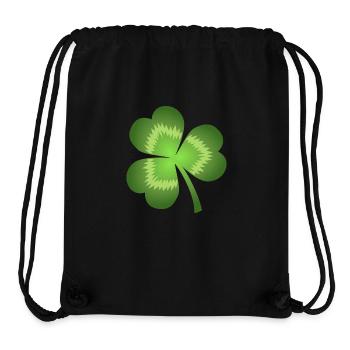 Kleeblatt - Stanley/Stella recycelter Gym Bag - Schwarz - Vorne