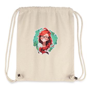 Mrs. Soline little - Stanley/Stella Recycled Gym Bag - natural - Front