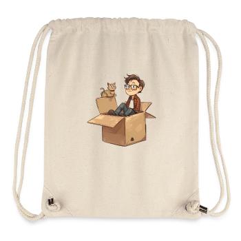 Lustiges Quantenphysik Meme - Stanley/Stella recycelter Gym Bag - Naturweiß - Vorne