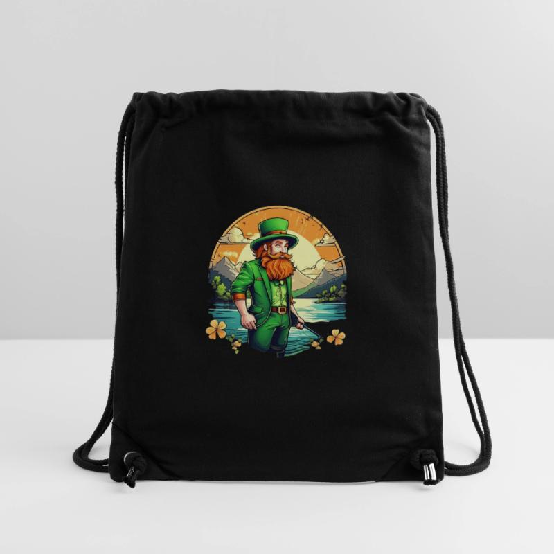 Pêche au trèfle de la Saint-Patrick Sac à cordon recyclé Stanley/Stella