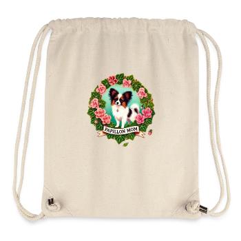 Papillon Mama - Stanley/Stella recycelter Gym Bag - Naturweiß - Vorne