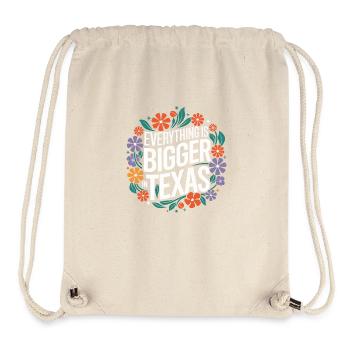 Texas State Texaner Texas - Stanley/Stella recycelter Gym Bag - Naturweiß - Vorne