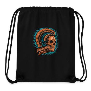 Indischer Geist - Stanley/Stella recycelter Gym Bag - Schwarz - Vorne