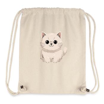Persian cat - Stanley/Stella Recycled Gym Bag - natural - Front
